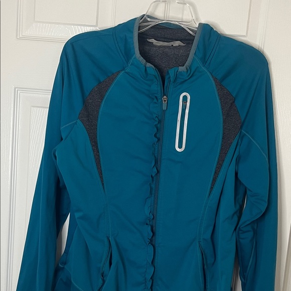 Athleta Jackets & Blazers - Athleta Teal Utility Jacket